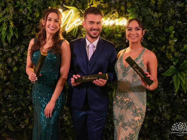 Formaturas de Alessandra, Bruno e Manuela - Recepção Medicina UFPel