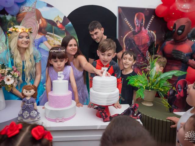 Festa Infantil de Felipe 7 anos e Sophia 5 anos