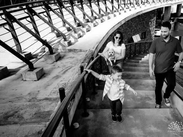 Ensaio Infantil/Família de Ensaio de Família | Gui, Franciele, Rodrigo e Quixote