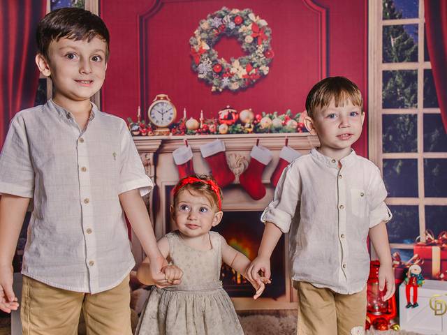 Estúdio Giovana Destro Fotografia de Lara, Isaac e Marcelo