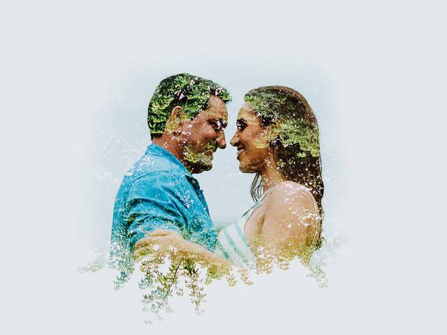 Ensaios de Daniella e Valdir