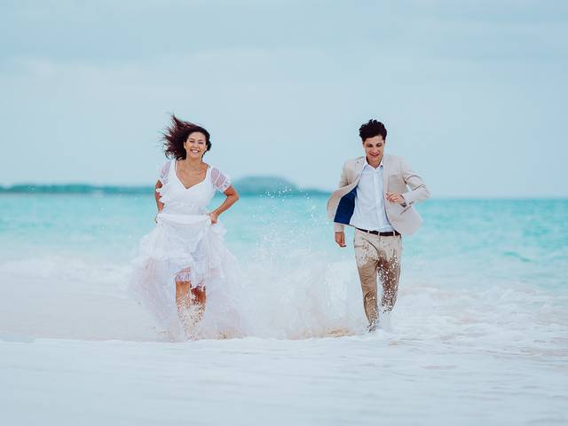 Trash the Dress de Thalita e Renato