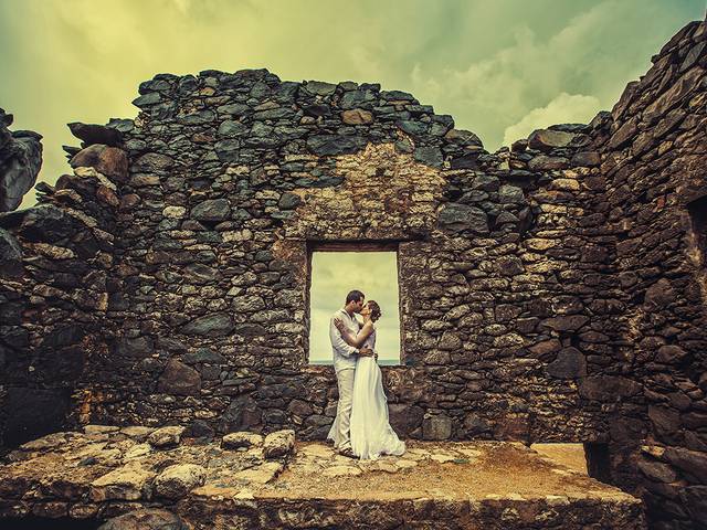 Trash the Dress de Cristhiany e André