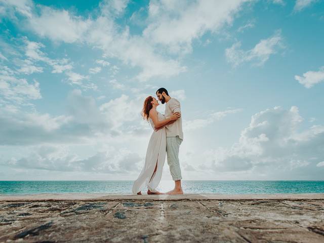 Ensaios de Marcele e Davi