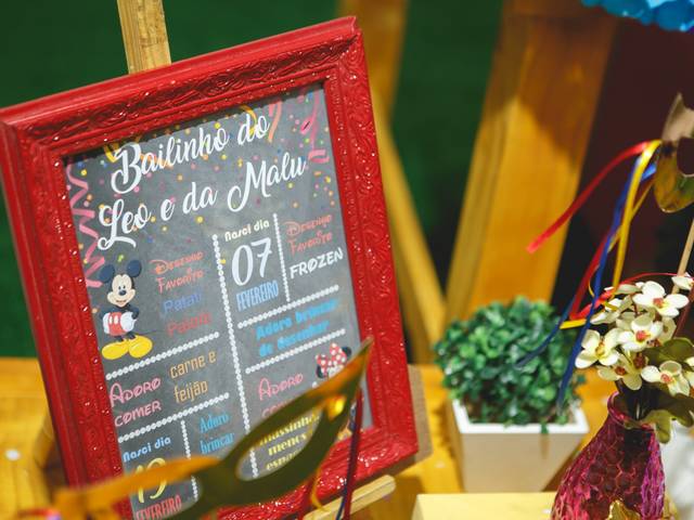 Festa Infantil de Bailinho do Leo e da Malu