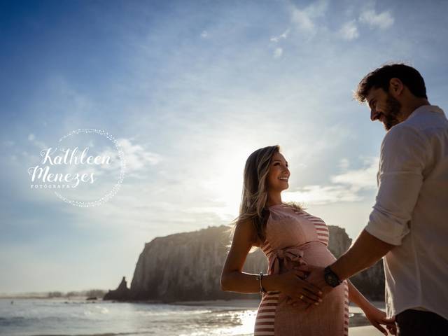 Ensaio Gestante de Na Espera por Joaquim Pinho Barelli