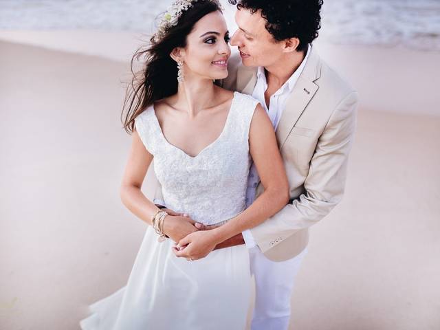 Casamentos de Amanda e Kadu | Casamento na Praia | Cumbuco-CE