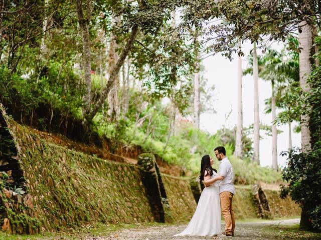 Ensaios de Debora e João Pedro