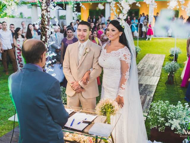 Casamentos de Kamila & Fábio | Casamento na Praia | Pecém-CE