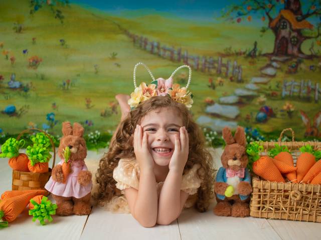 Sessão de Páscoa de Sessão de Páscoa Helena