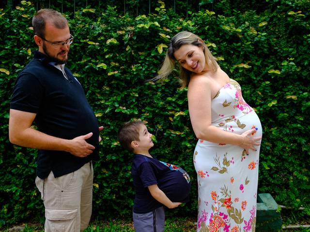 Família de Cami, Guga, Vitor e Théo