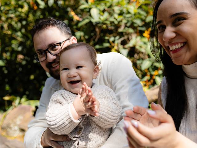 Família de Primeiro ano do João
