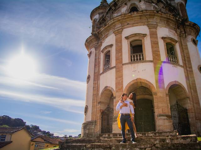 FORMATURA de Pré Wedding em Ouro Preto