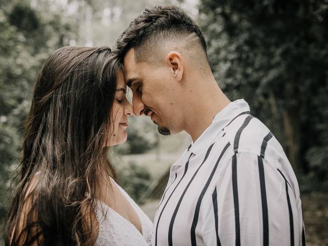 Família de Aline e Luciana