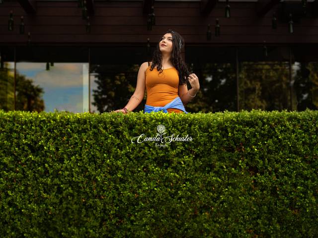 Ensaio externo de Pré 15 Anos Brunieli