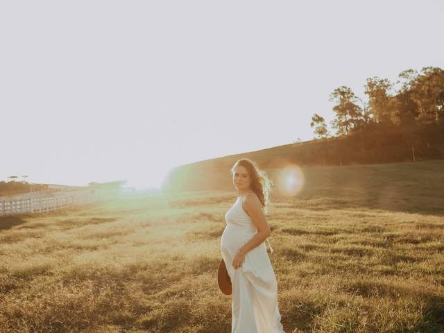 Gestante de A espera de Benício