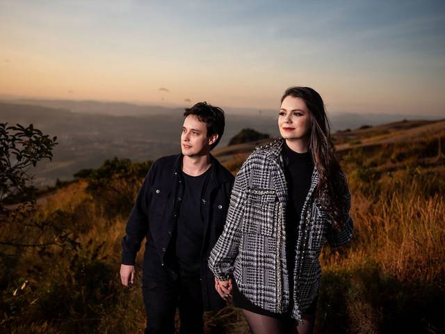 Ensaios de Barbara e Felipe