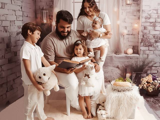 FAMÍLIA de PÁSCOA | Laura e Daniel