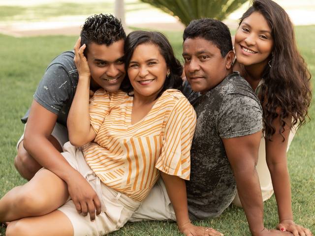 Ensaio de família  de Dinalva