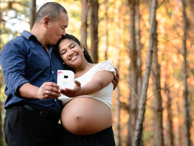 Gestante de Vanessa e Fabrício á espera de Beatriz