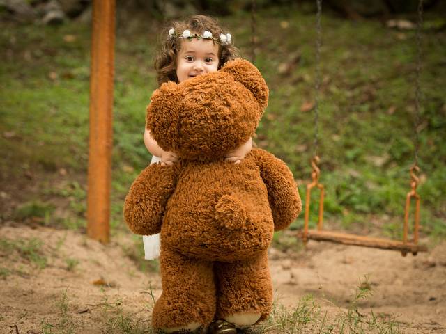 Momento encantado de Fernanda 2 anos