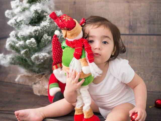 Ensaios Temáticos de Sessão de Natal - Antônia