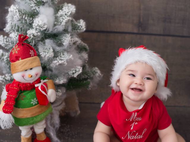 Ensaios Temáticos de Sessão de Natal - Miguel