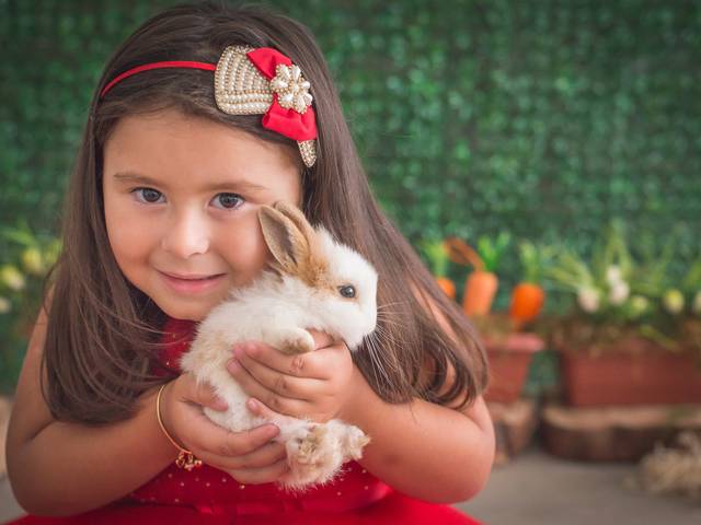 Ensaios Temáticos de Sessão de Páscoa - Giovana