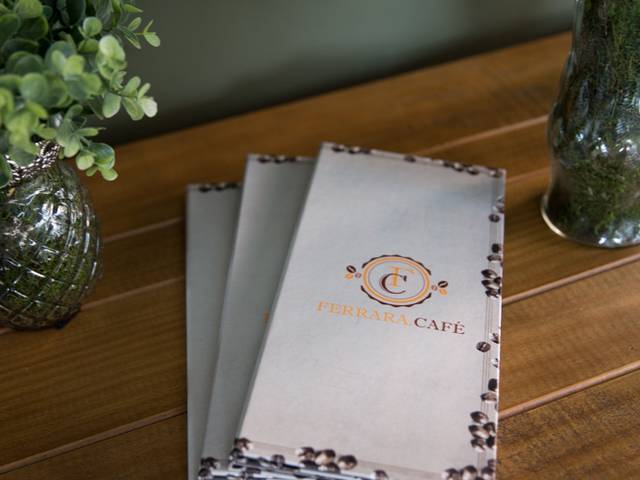Publicidade de Ferrara Café