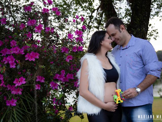 Ensaio Gestante de Scheila