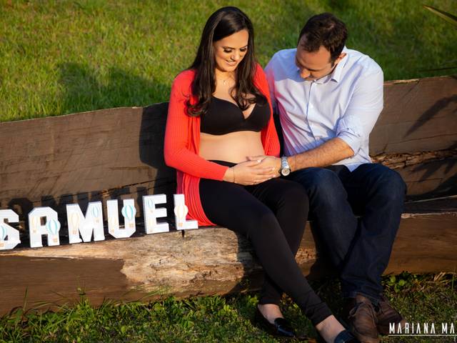 Ensaio Gestante de Scheila