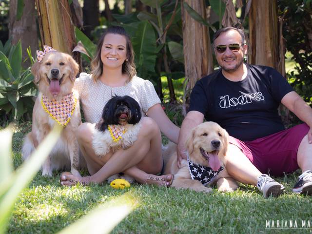 Ensaio Família de Frida, Bento e Zaira