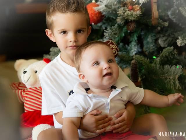 Natal de Vanessa, Douglas e Eduardo 