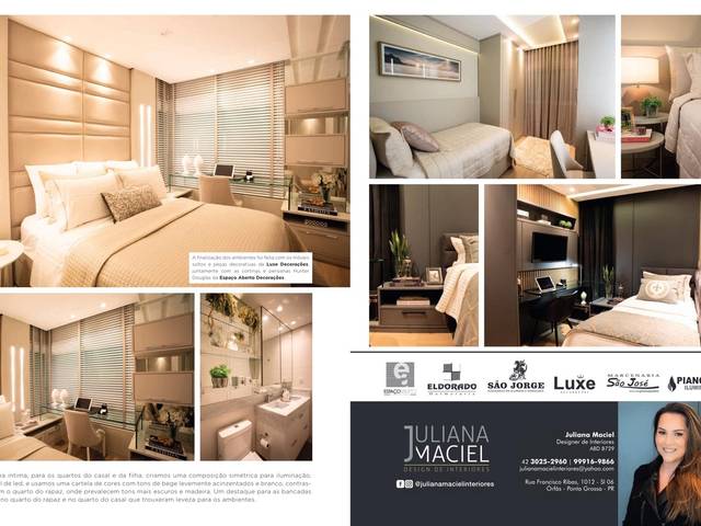 Arquitetura e Designer de Juliana Maciel Interiores