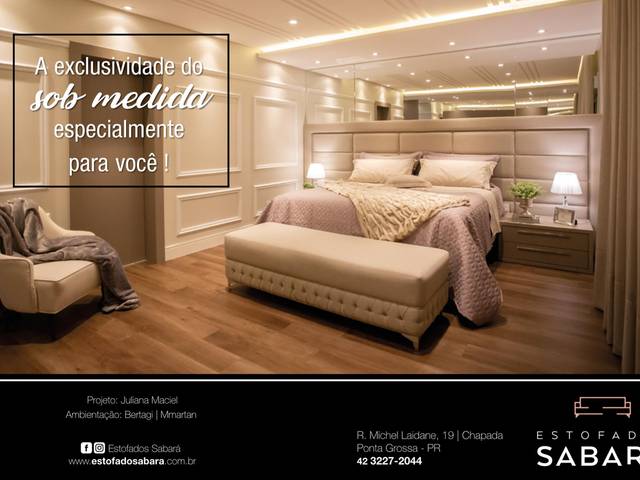 Arquitetura e Designer de Estofados Sabará