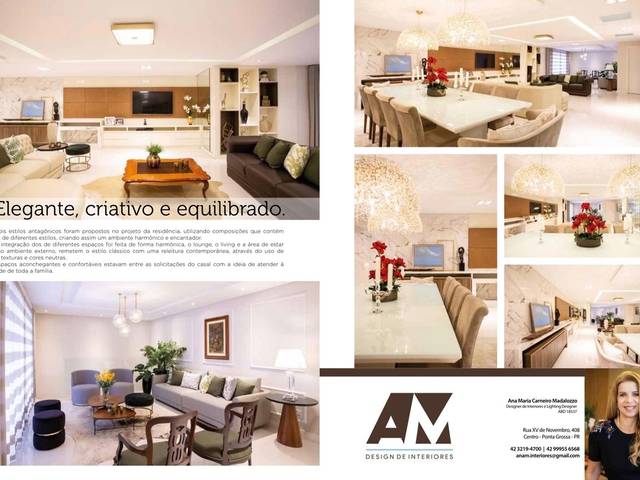 Arquitetura e Designer de Ana Maria Madalozzo