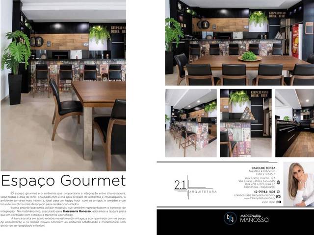 Arquitetura e Designer de Caroline