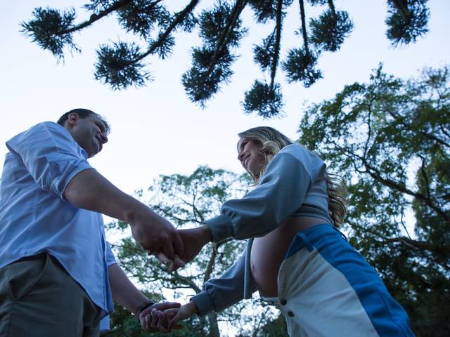 Ensaio Gestante de Alda