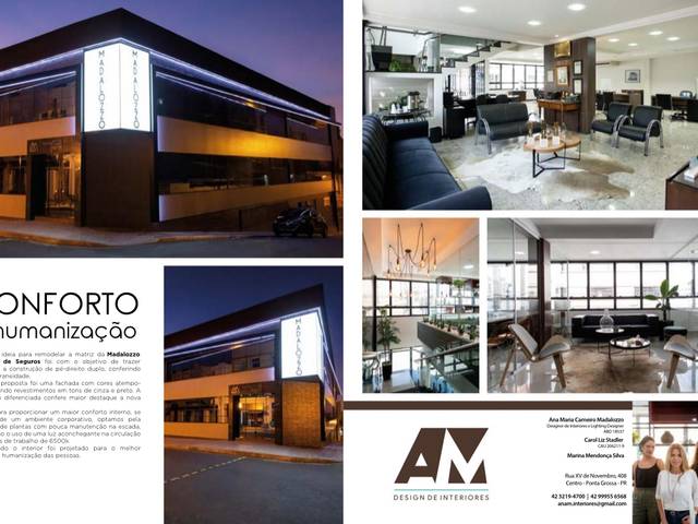 Arquitetura e Designer de Ana Maria Madalozzo
