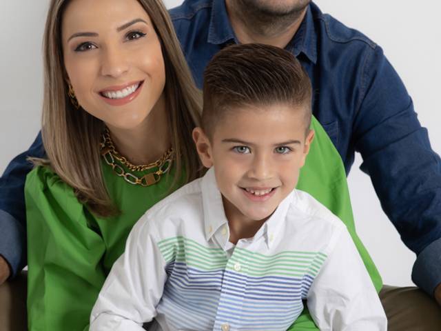 Ensaio Família de Ana, Fred e Ber