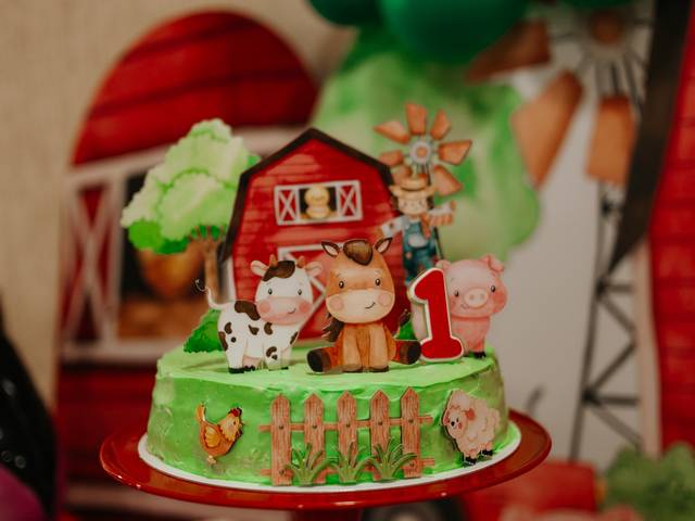 Festa Infantil de Maria Eduarda | 1 ano | Fazendinha