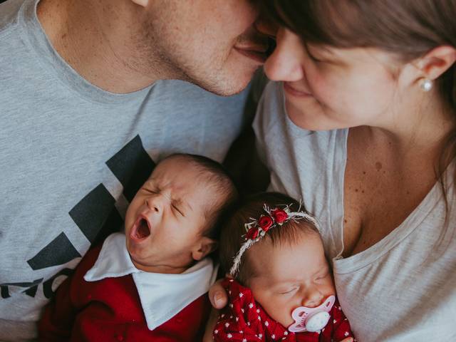 Primeiros Dias {newborn} de Primeiros dias da Marina e do Lucas ♡