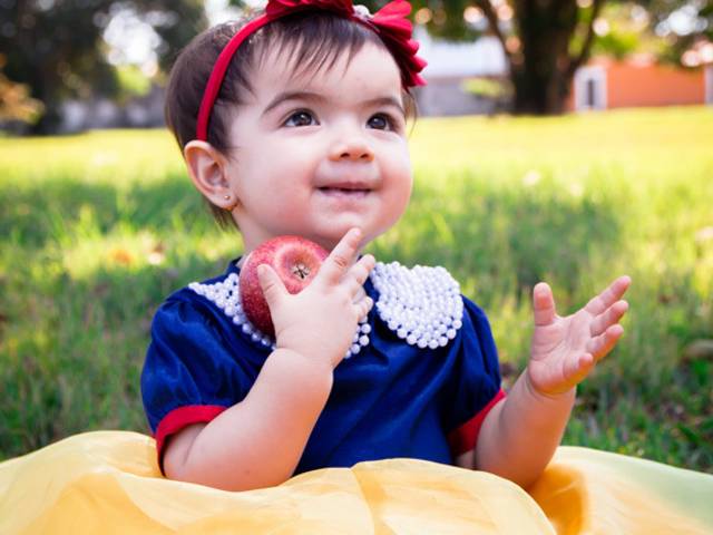 Ensaios {Bebês e Crianças} de Smash the Cake | Isabela | Branca de Neve