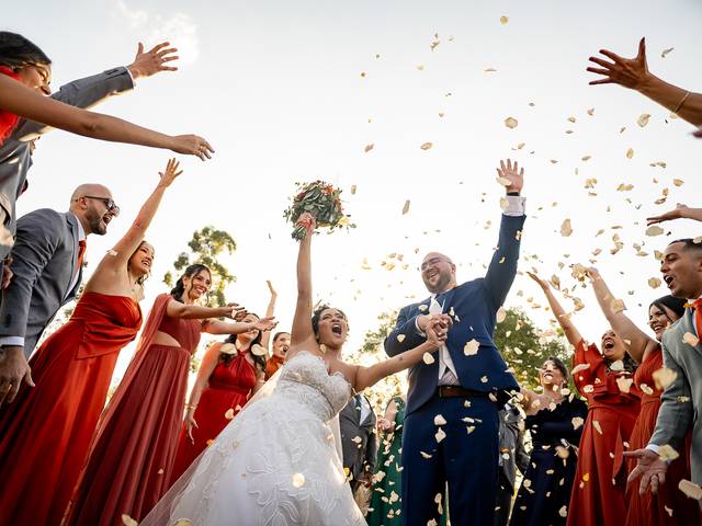 Casamentos de Casamento na Chácara Sentinela do Imbuial - Gabi e Yves