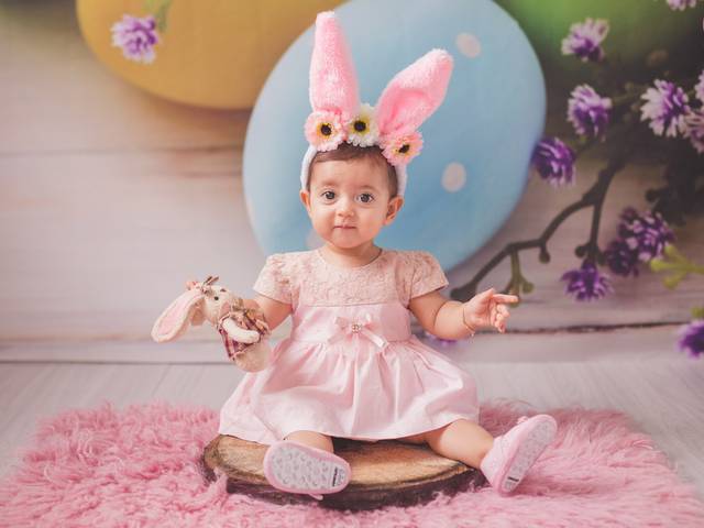 Bebês de Páscoa da Sophia