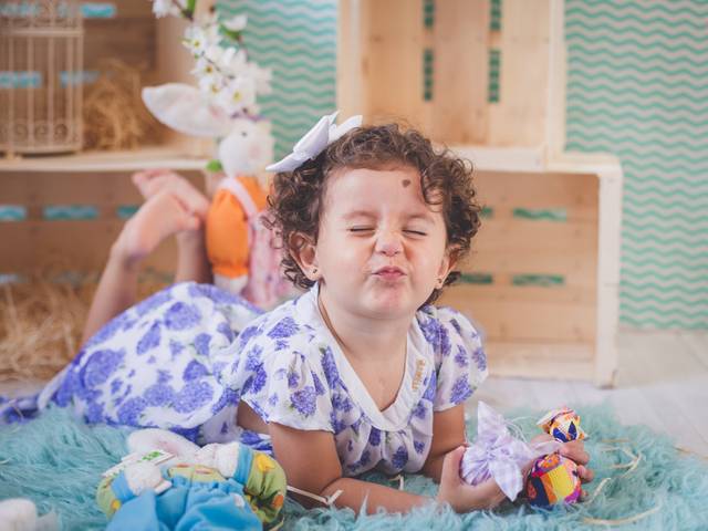 Bebês de Páscoa - Carol & Maitê