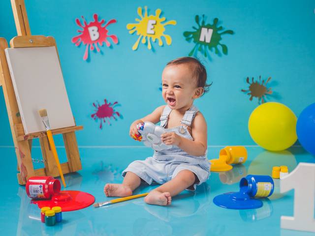 Bebês de Smash the Paint - Benjamin