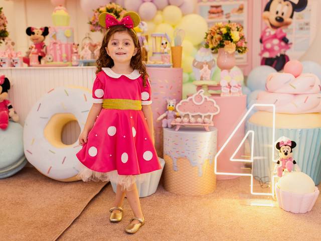 Aniversário/Chá de Bebê de Pietra - 4 anos