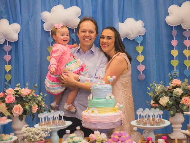 Aniversário/Chá de Bebê de Maria Eduarda - 1 Ano