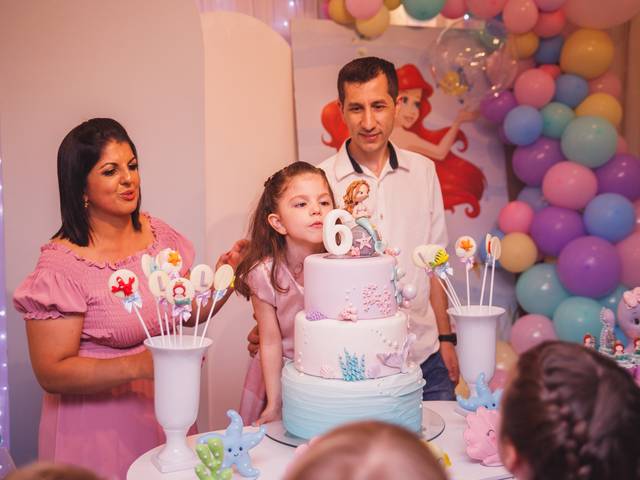 Aniversário/Chá de Bebê de Laura - 6 anos 